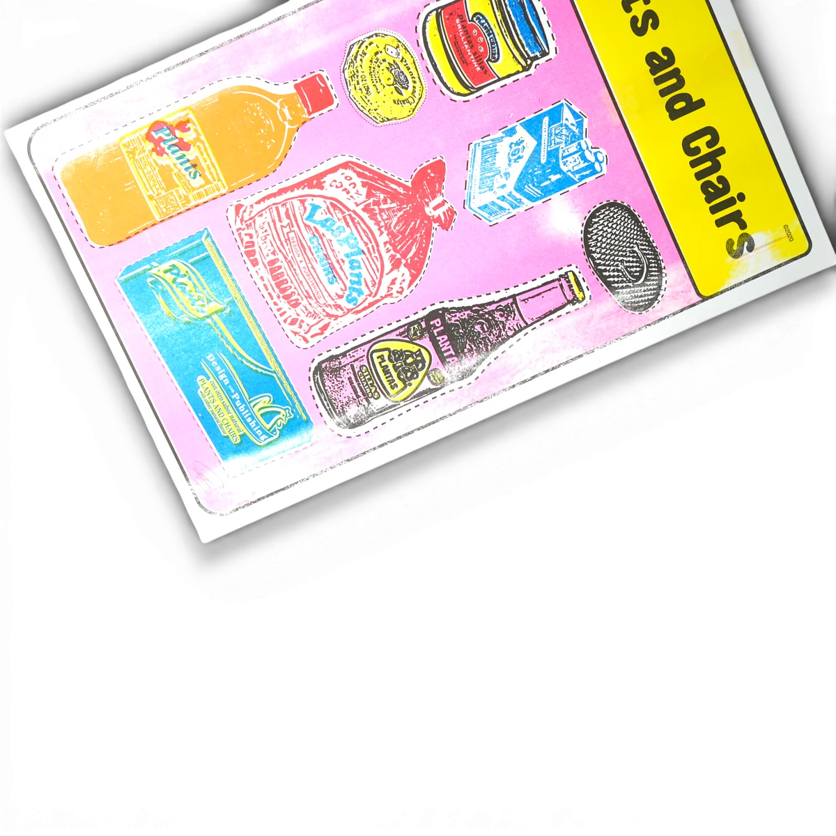 "Productos De la Media Luna" Poster | Risograph photo 3