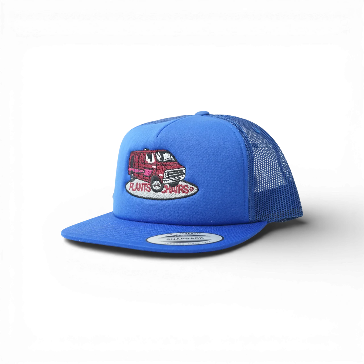 Van Life Nostalgia Trucker Cap | Royal Blue photo 1
