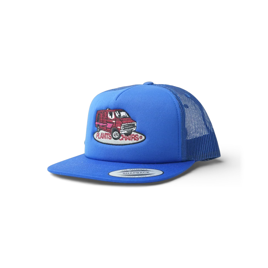 Van Life Nostalgia Trucker Cap | Royal Blue
